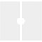 Ekena Millwork Knox Architectural Grade PVC Contemporary Ceiling Medallion, Two Piece, 18"OD x 3"ID x 6 1/4"C x 1"P CMP18KX2-03000 - alternate 4
